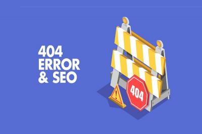 تاثیر ارور 404 در سئو
